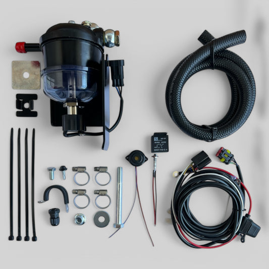 Diesel Water Watch a Secondary Fuel Filter that Stops Water in Diesel Fuel Contamination for a Toyota Land Cruiser 300 Series