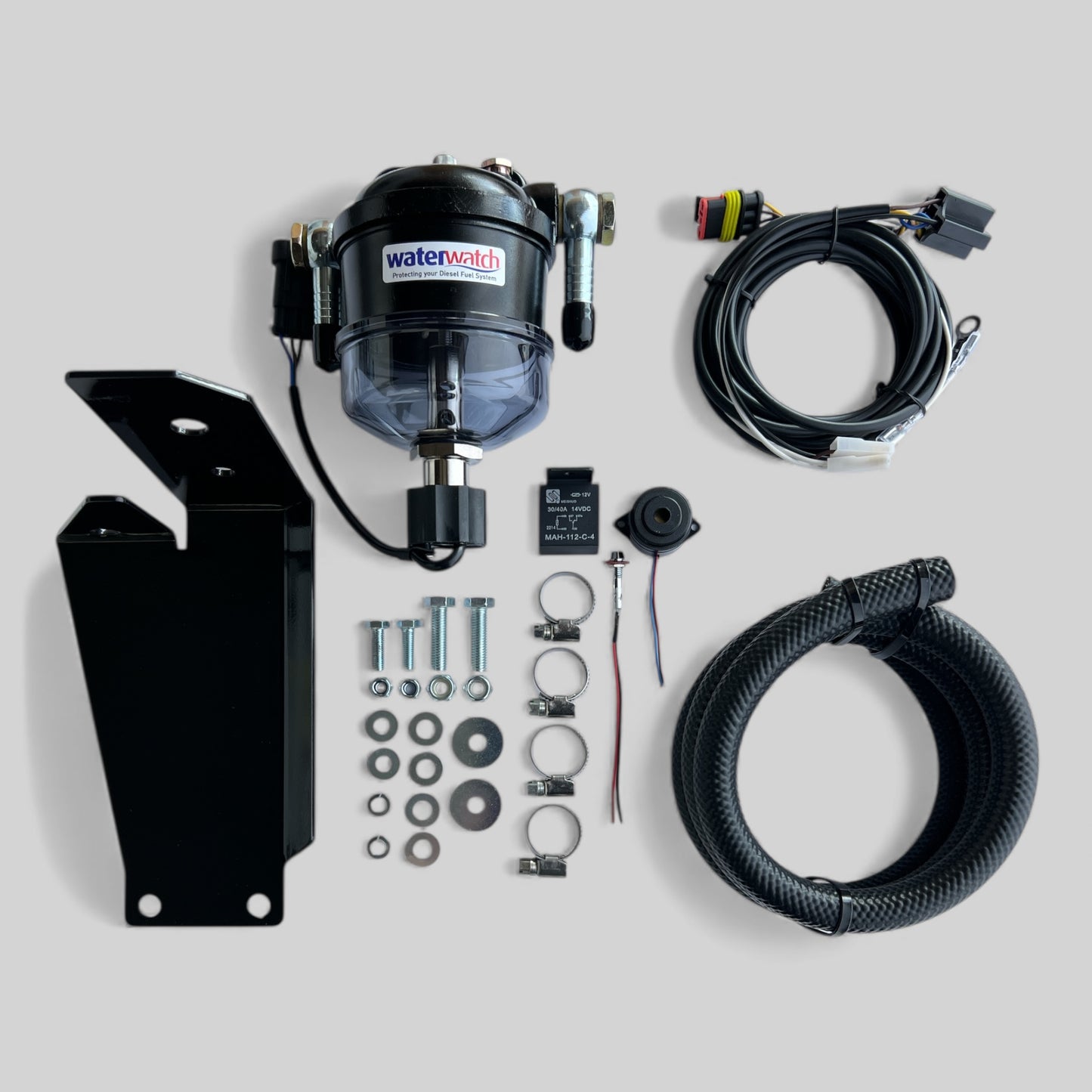 Diesel Water Watch a Secondary Fuel Filter that Stops Water in Diesel Fuel Contamination for a Toyota Land Cruiser 76 78 79 Series Kit 2013+