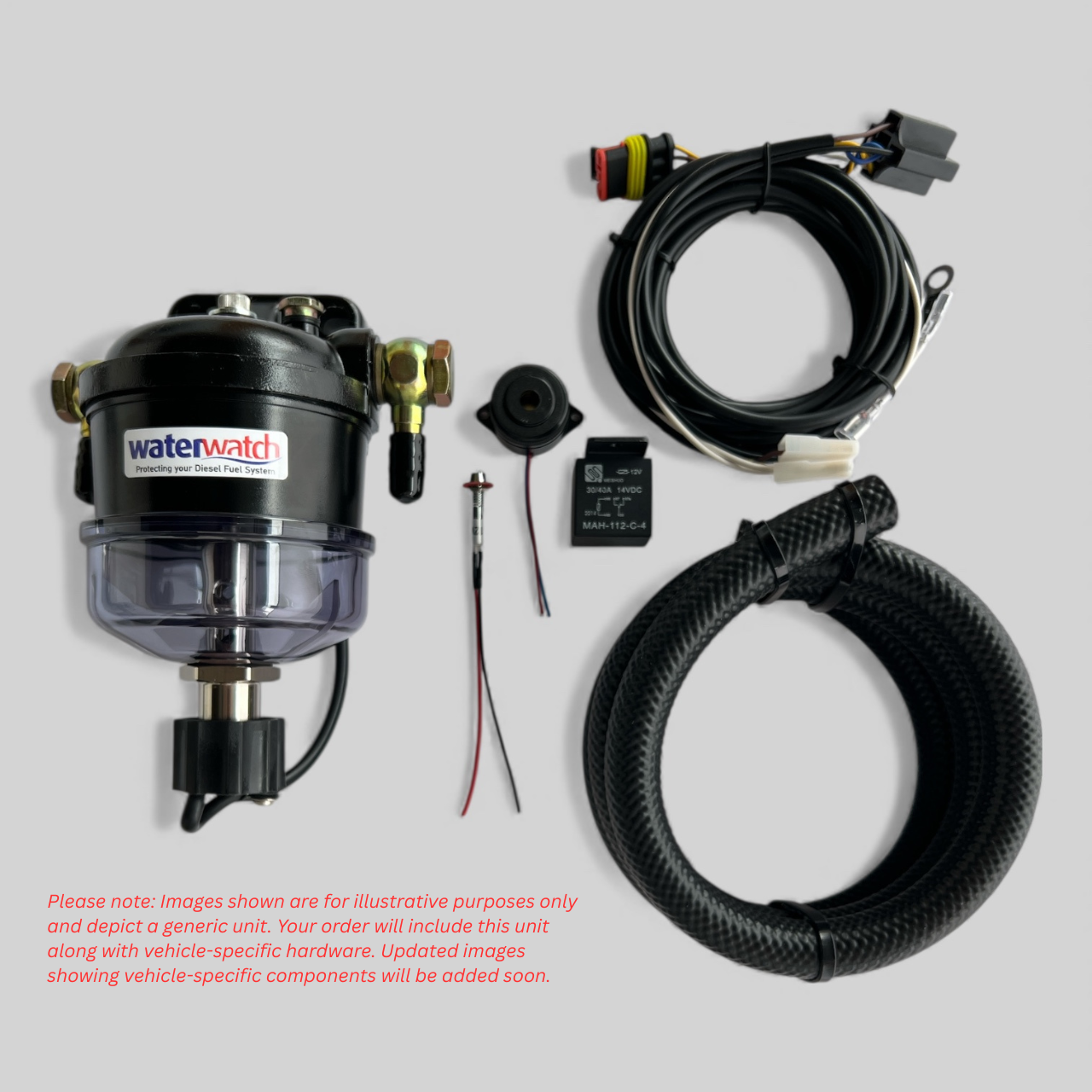 Diesel Water Watch a Secondary Fuel Filter that Stops Water in Diesel Fuel Contamination to suit 20072 10mm
