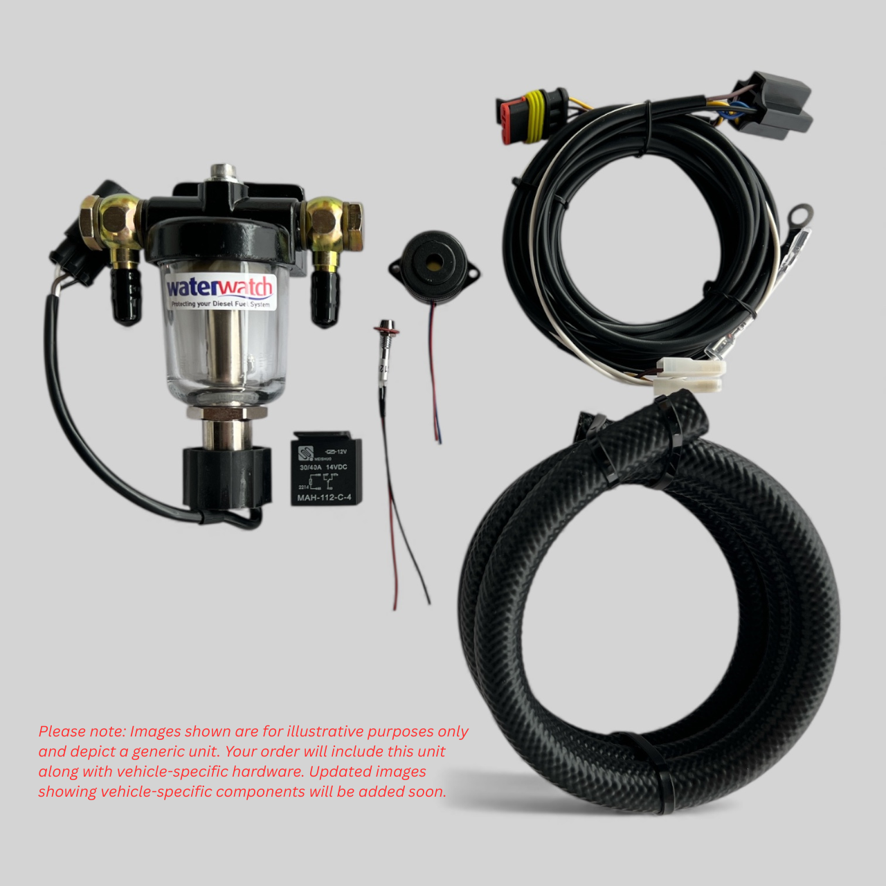 Diesel Water Watch a Secondary Fuel Filter that Stops Water in Diesel Fuel Contamination to suit 40072 10mm