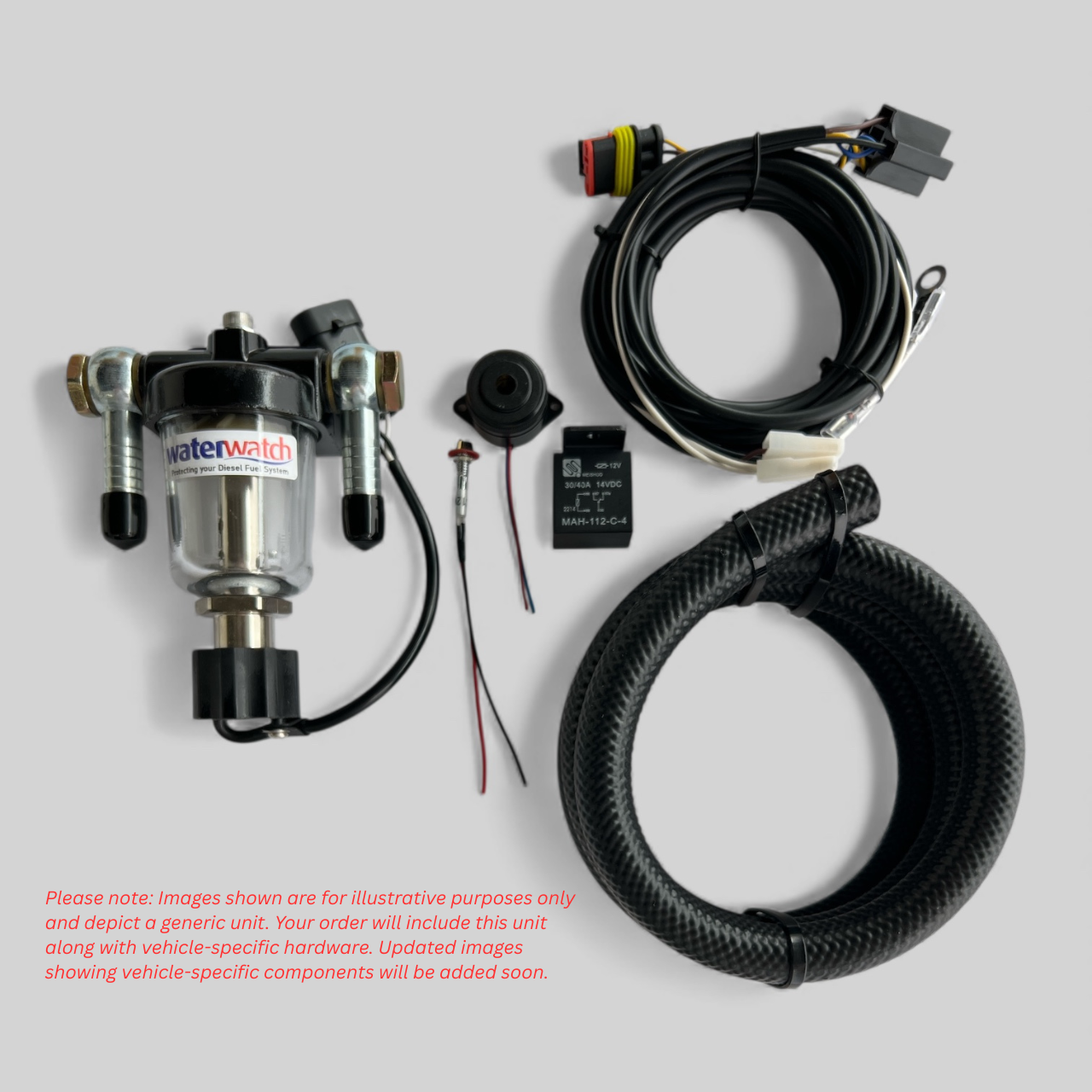 Diesel Water Watch a Secondary Fuel Filter that Stops Water in Diesel Fuel Contamination to suit 40072 12mm